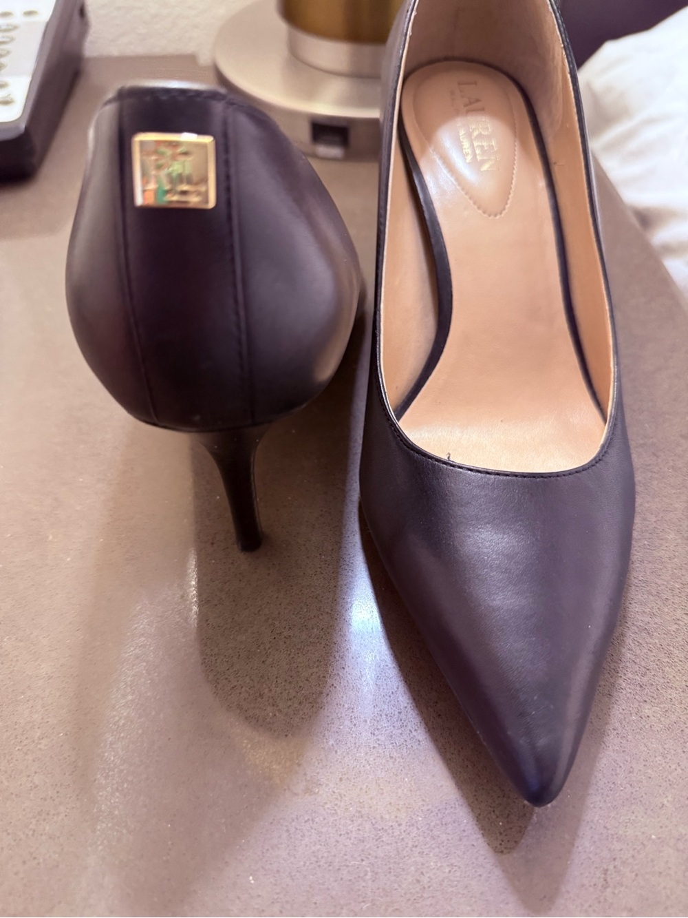 RL Lanette Leather Pump